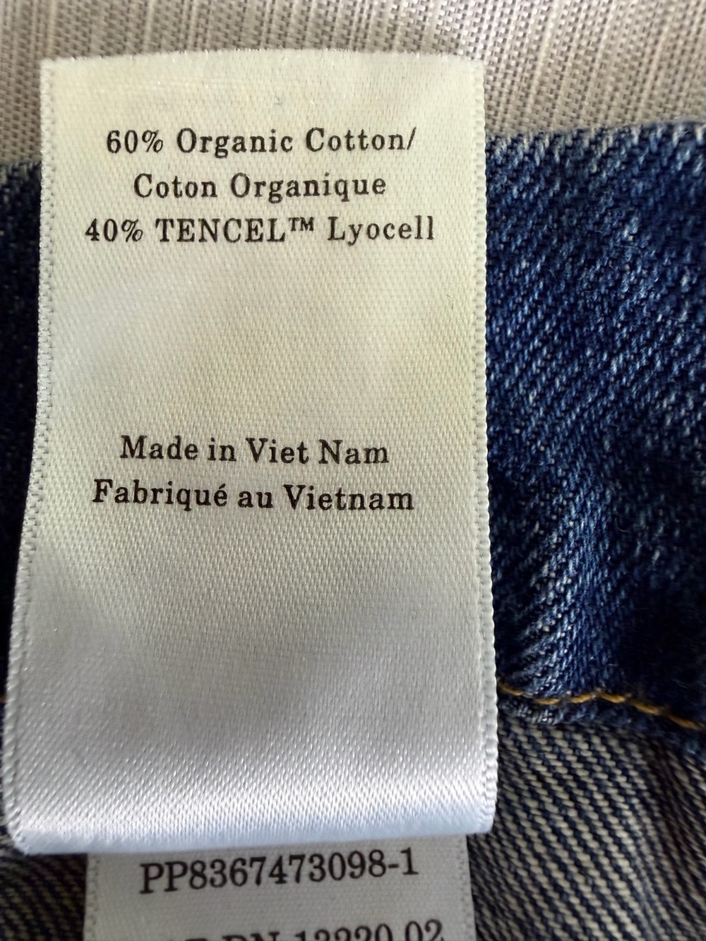 Everlane The Gardener Pull-On Jean Mid Indigo Wide Barrel Leg Size 28R NWOT - Picture 9 of 16